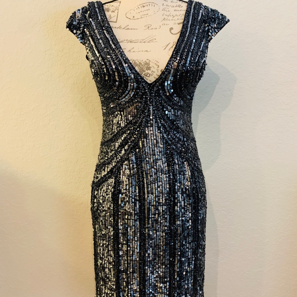 Basix Black Label Sequin Dress